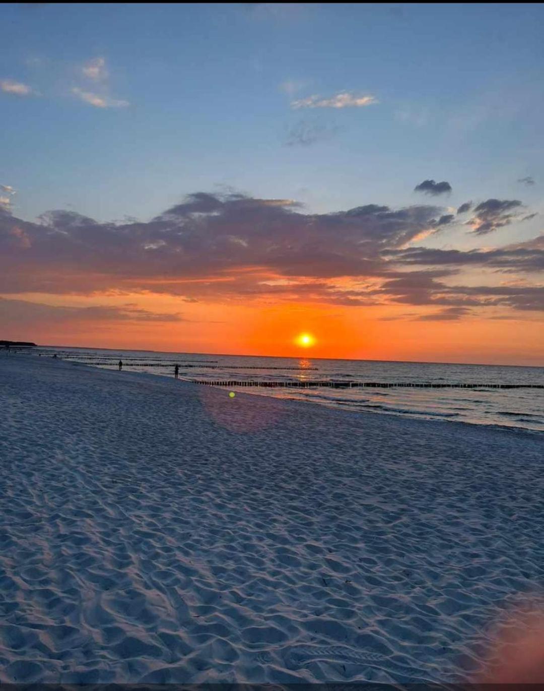 Appartamento App 8O Grosser Tag Am Meer Mit Wasserblick Dranske Esterno foto