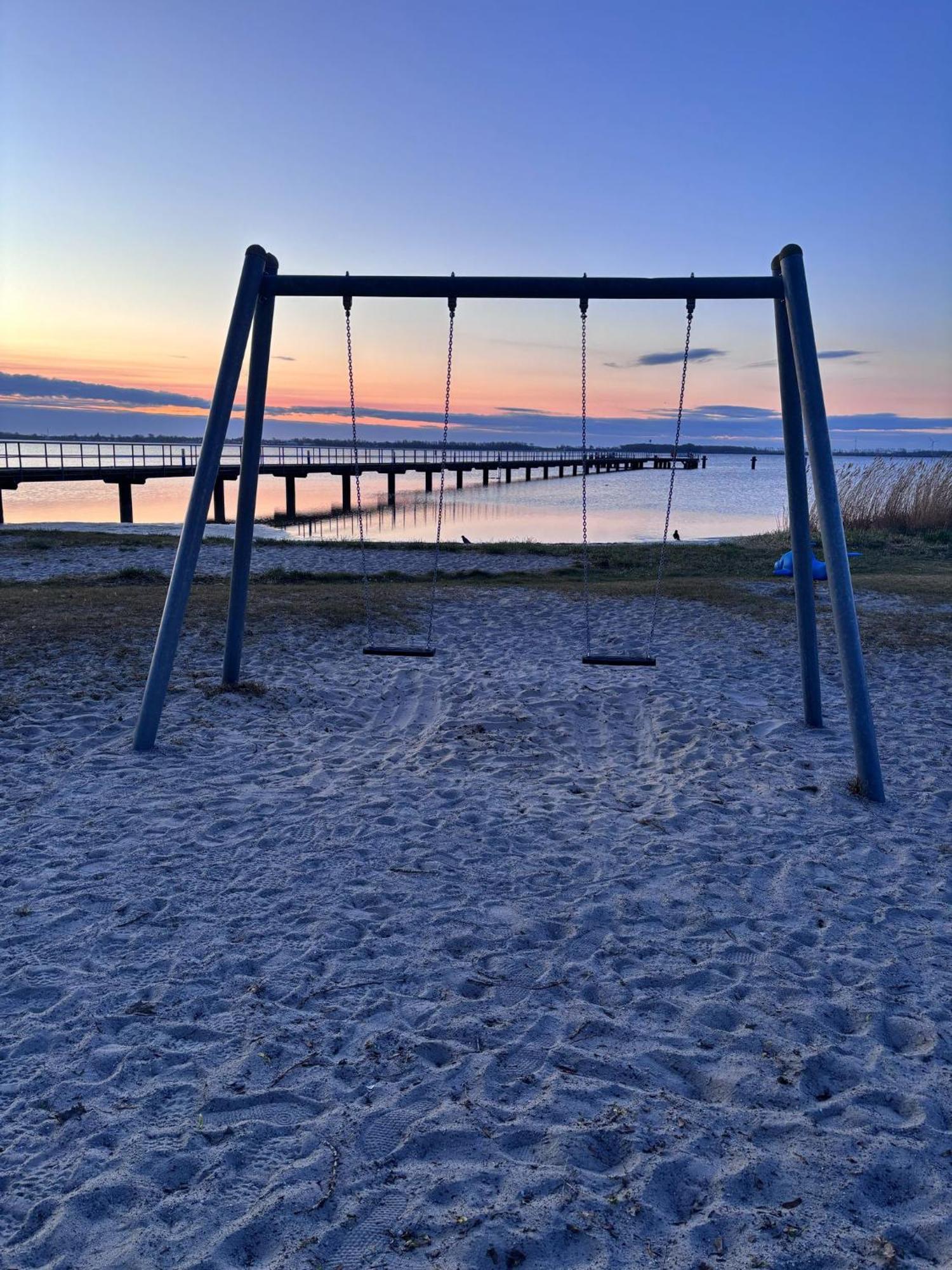 App 8O Grosser Tag Am Meer Mit Wasserblick Dranske Esterno foto