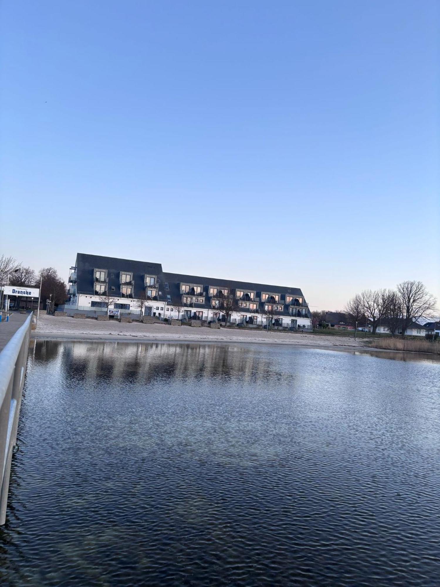 App 8O Grosser Tag Am Meer Mit Wasserblick Dranske Esterno foto